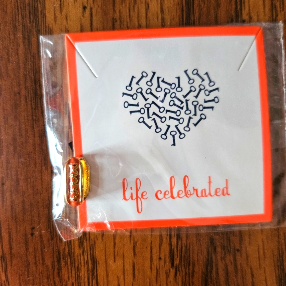 Hot dog charm